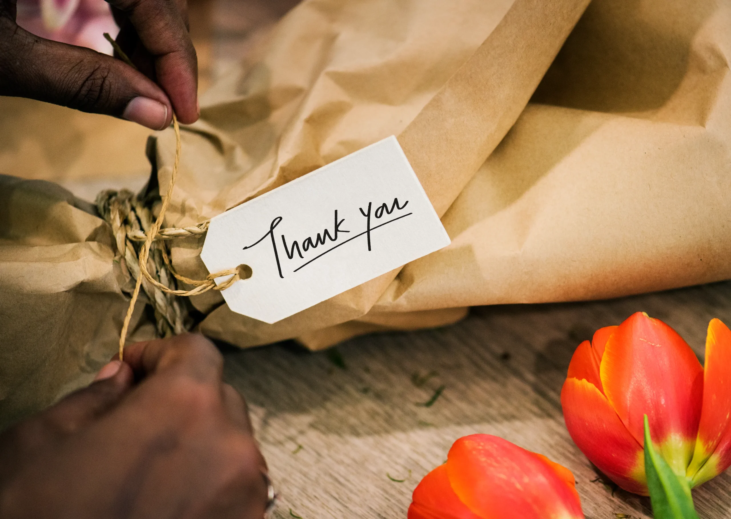 Thank you flowers