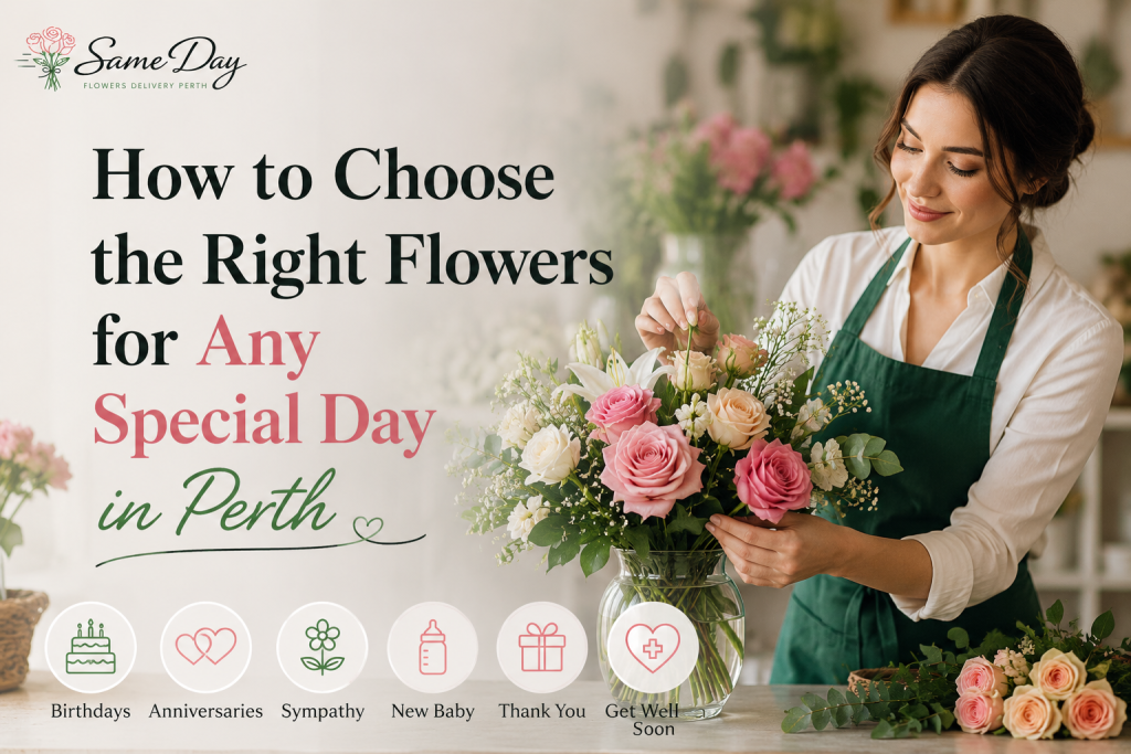 How to Choose the Right Flowers for Any Special Day in Perth
